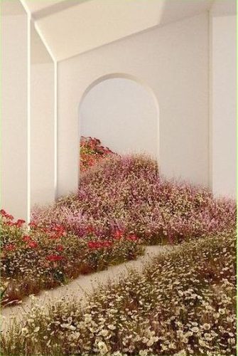 Madrid Florece — instalación floral